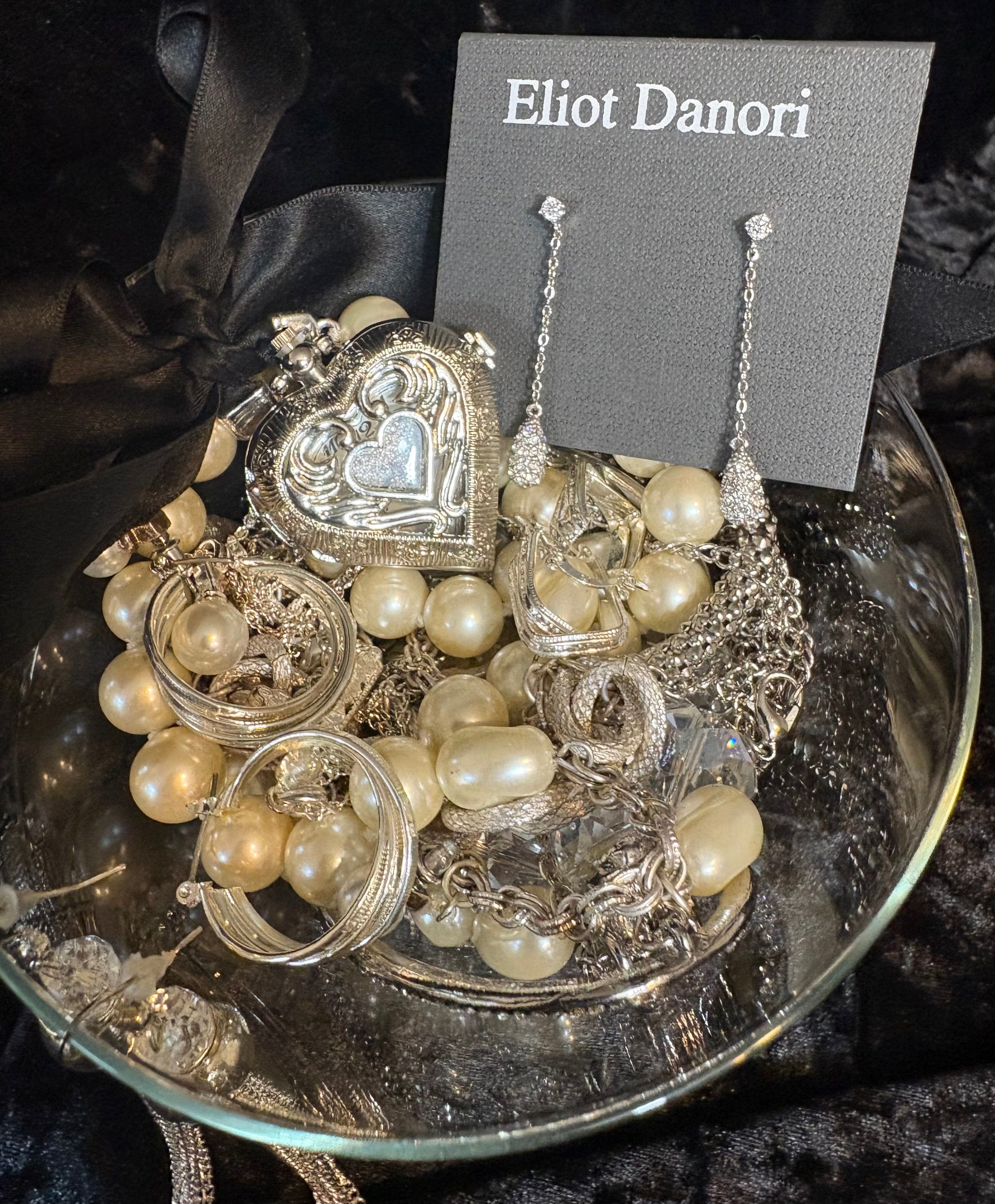 Premium Mini Treasure Jar – Silver, Pearl & Sparkle