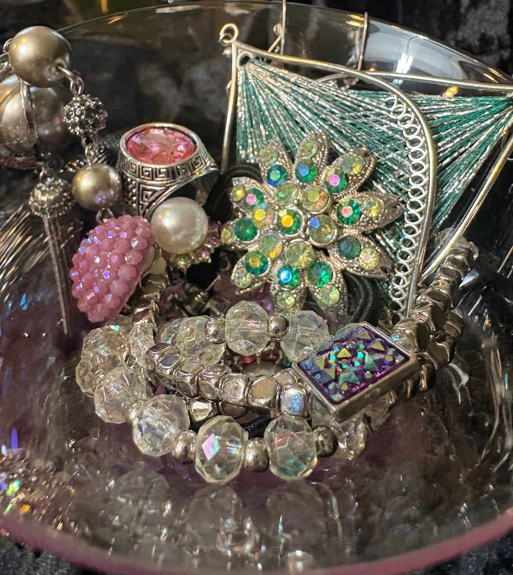 Mini Treasure Jar – Colorful Sparkle