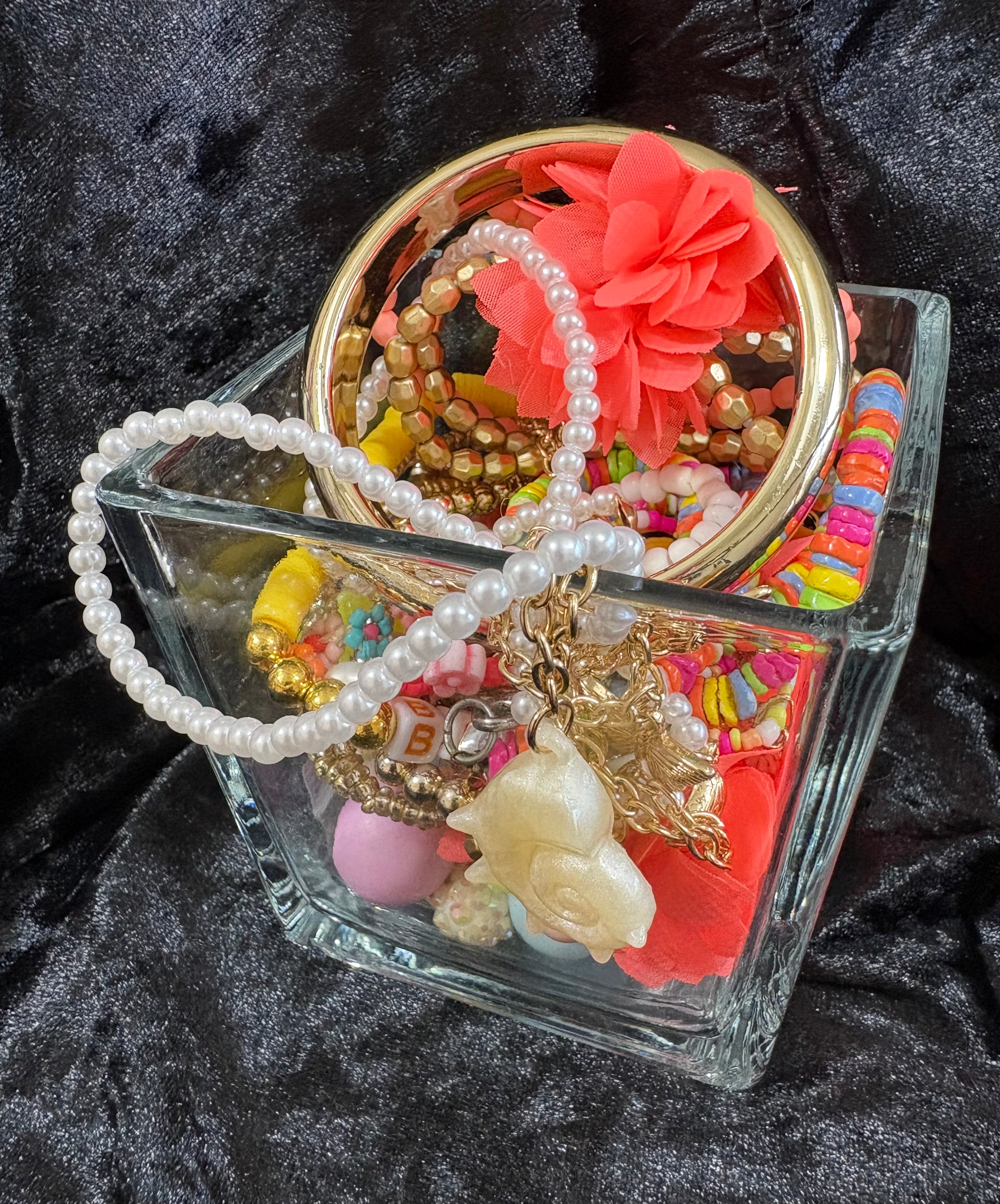 Children’s Treasure Jar – Bright & Colorful Jewelry