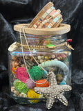 Mini Beach Treasure Jar – Curated Jewelry & Coastal Finds