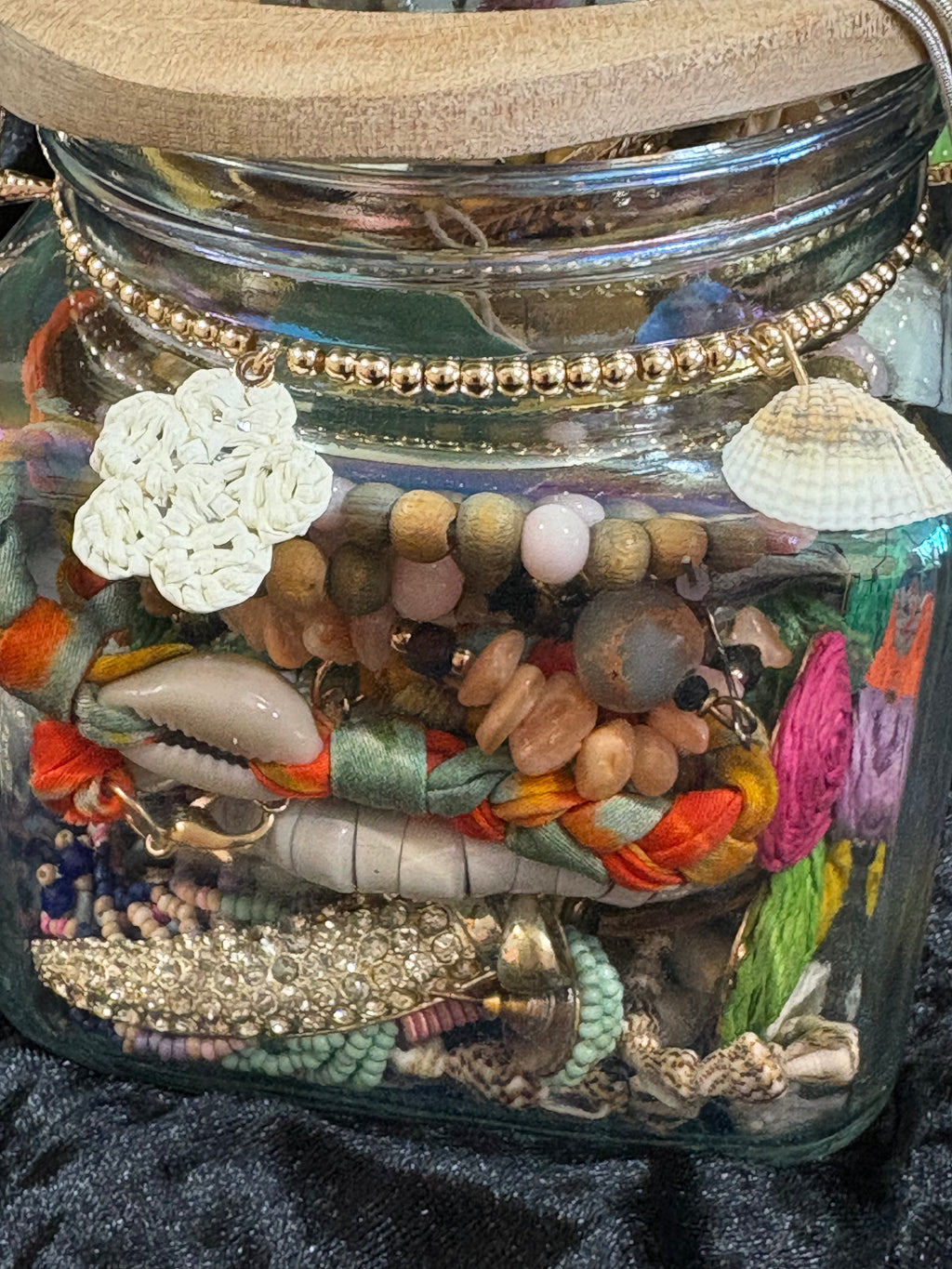 Mini Beach Treasure Jar – Curated Jewelry & Coastal Finds
