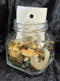 Mini Gold Earring Treasure Jar