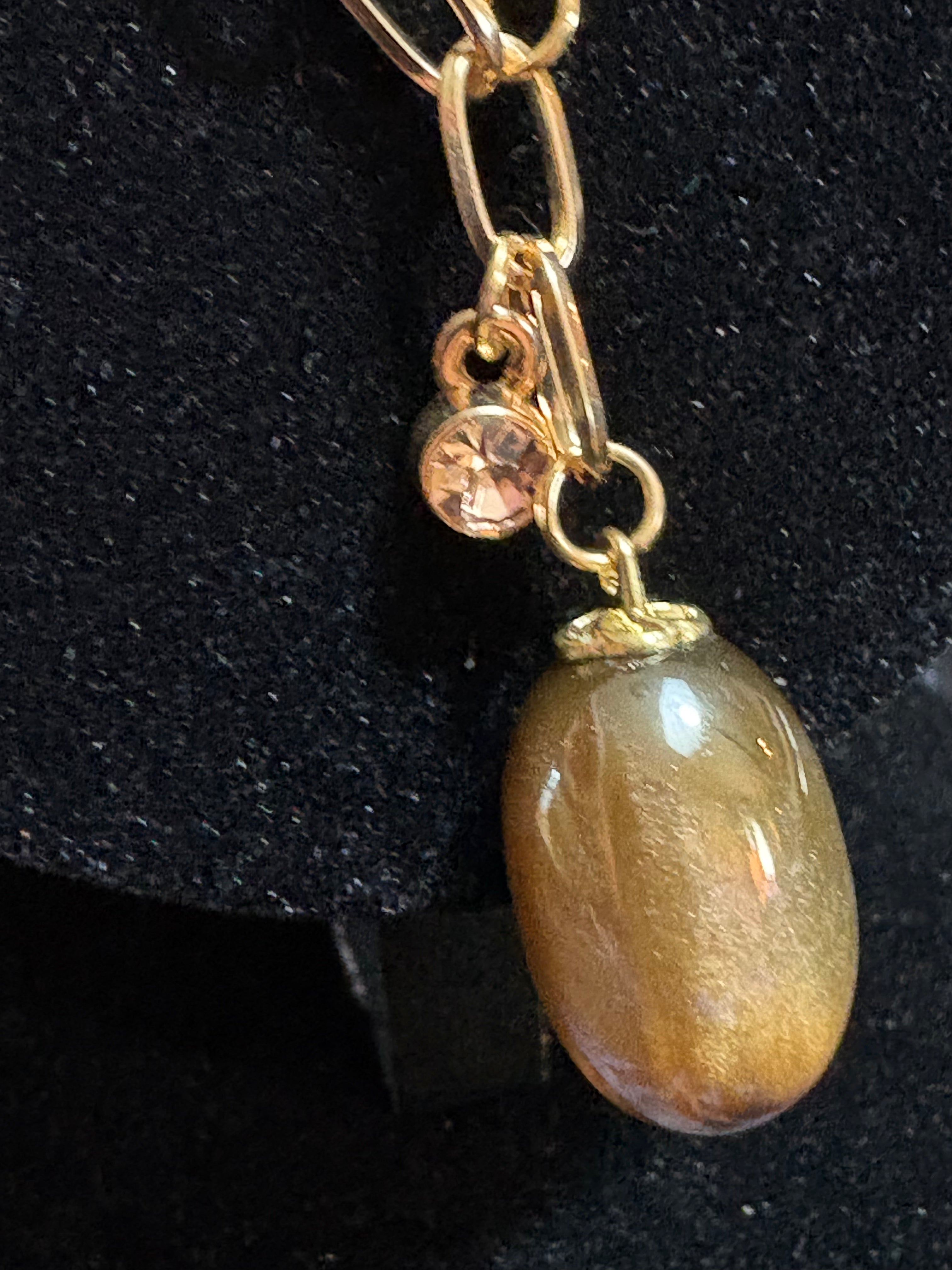 Gold-Tone Mixed Chain Pendant Necklace – 16” + 3” Extender