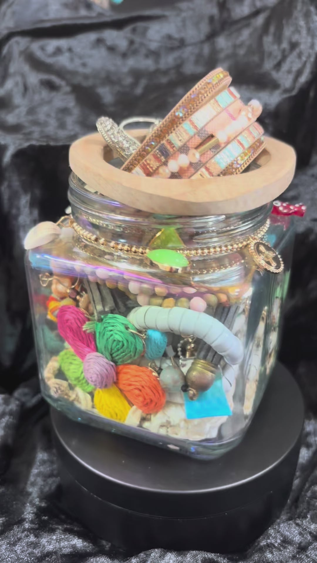 Mini Beach Treasure Jar – Curated Jewelry & Coastal Finds